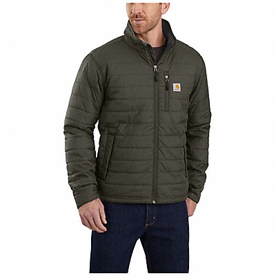 Water Resistant Jacket Men s Zipper L