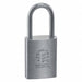 Padlock 7/8 in Rectangle Silver