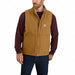 Mock-Neck Vest 4XL Brown