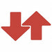 Floor Marking Tape Red 3 W 8 L PK 50