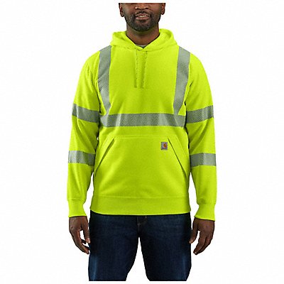 High Visibility Hooded Sweatshirt 2XL