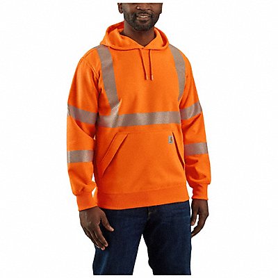 High Visibility Hooded Sweatshirt 3XL