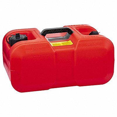 Portable Fuel Tank Red 6 gal Plastic
