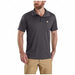 Lightweight Pocket Polo Men s Black S