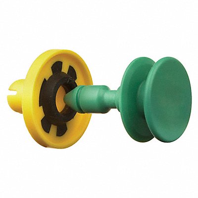 Two Part Nyln Door Panel Ret 9mm Hole Gr