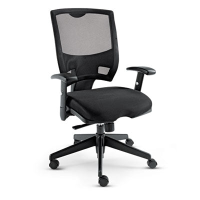 CHAIR,MESH,MID-BACK,BK