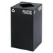 RECEPTACLE,BASE, RECYC,BK