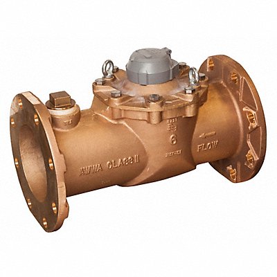 Lead-Free Bronze Turbine Flow Meter