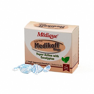 Cough Drop Menthol 5.8 mg Sugar Free PK5