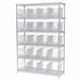 D5366 Bin Shlvng 18inx74inx48in Clear