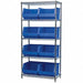 D5367 Bin Shlvng 18inx74inx36in Blue