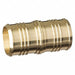 Coupling Low Lead Brass 2 Tube
