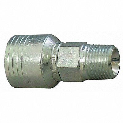 Crimp Fitting 1-1/4 I.D. 1-1/4 M NPTF