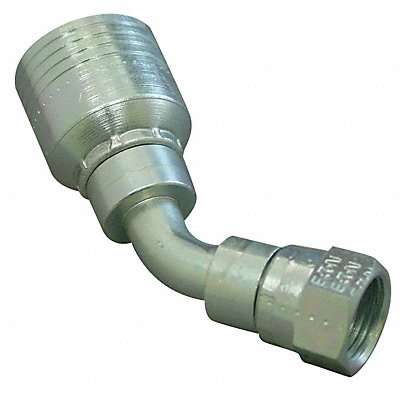 Crimp Fitting 45 Deg 1-7/8 F JIC