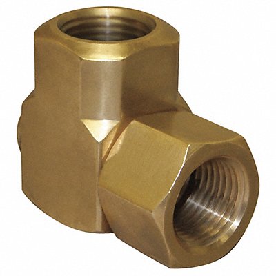 Swivel 90 Deg Brass 1/2 in FNPT Inlet