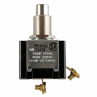 Miniature Push Button Switch 20A @ 125V