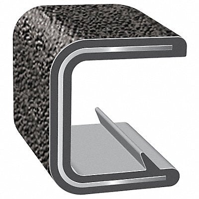 Edge Trim Jumbo Clip 0.8 In W 100 Ft