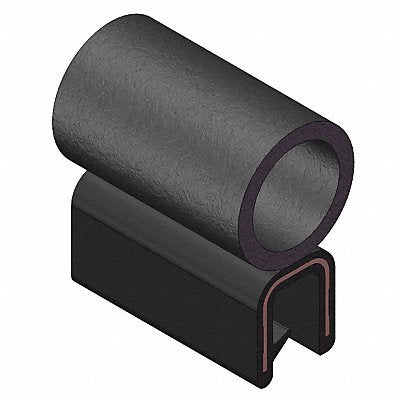 Trim Seal Alum Clip 0.26 In W 25 Ft