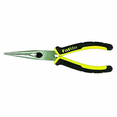 Needle Nose Plier 8-1/2 In L 11/16In Jaw