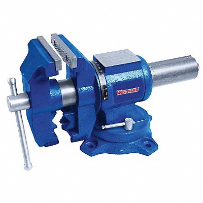 Rotating Vise Serrated Jaw 8 13/16 L