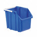 Stack and Nest Bin Blue Solid Plastic