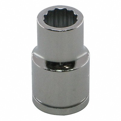 Socket Steel Chrome 9 mm