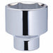 Socket Steel Chrome 1 13/16 in