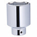 Socket Steel Chrome 21 mm