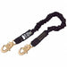 Arc Flash Shock-Absorbing Lanyard Black