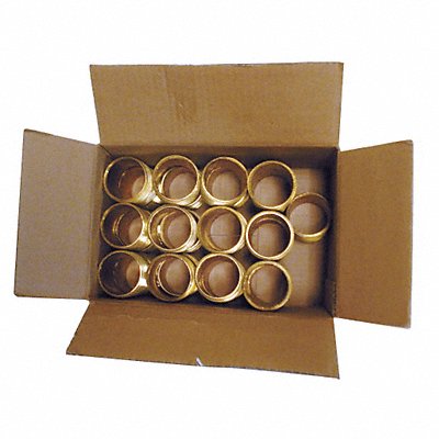 Nipple Red Brass 1-1/2In NPT PK25