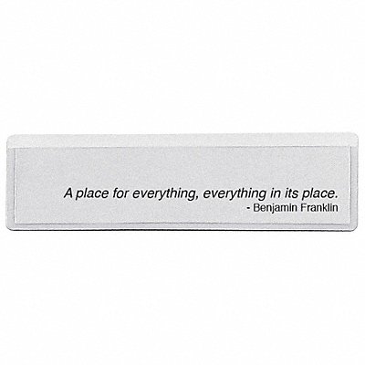 Storage Container Label Holders