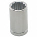 Socket Steel Chrome 4.5 mm