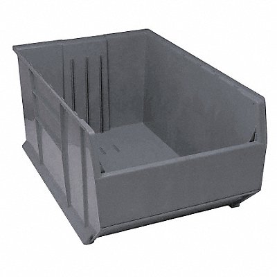 G7024 Bin Gray Polypropylene 17 1/2 in