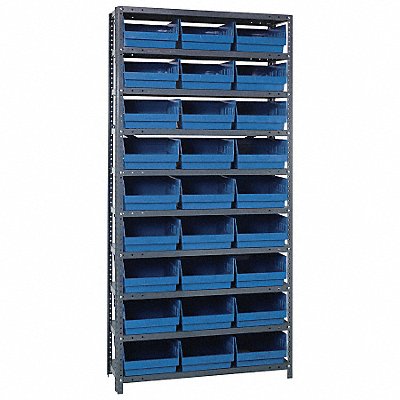 G6989 Bin Shlvng 12inx75inx36in Blue