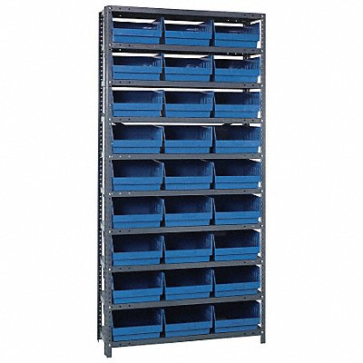 G6997 Bin Shlvng 18inx75inx36in Blue