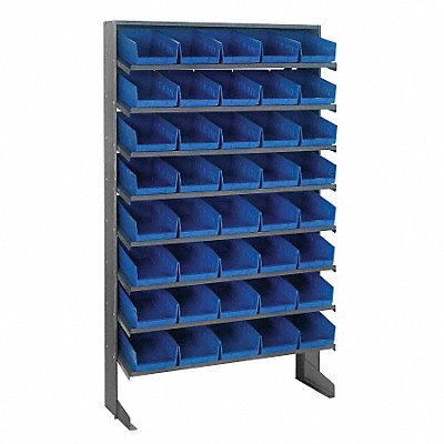 G7017 Pick Rack 12inx64inx36in Blue