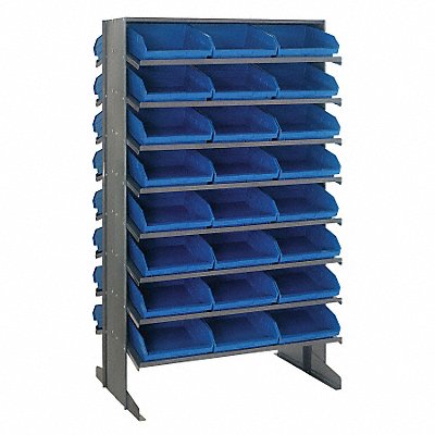 G7011 Pick Rack 24inx64inx36in Blue