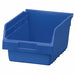 D5434 Shelf Bin Blue Plastic 6 in