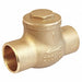 Swing Check Valve Brass 1/2 Sweat