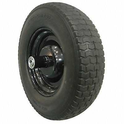 Wheelbarrow Tire Knobby 14-1/2 in Dia