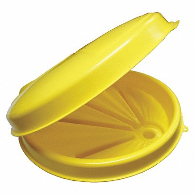 Drum Funnel Yellow PE Unthreaded