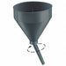 Drum Funnel Black PE Unthreaded