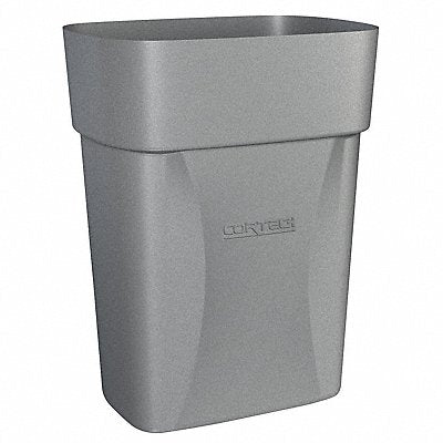 Trash Can 3-1/2 gal Gray