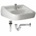 Zurn Lav Sink Oval 15-1/4inx10-3/4inx7in