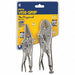 Locking Plier Sets Plain Grip 2 Pcs