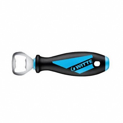 Bottle Opener 6 in L Black/Blue