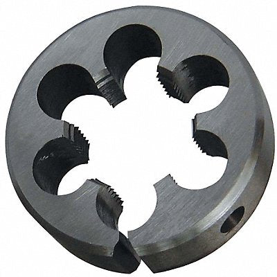 HSS Round Adjustable Die 1 In 6 32 Pitch