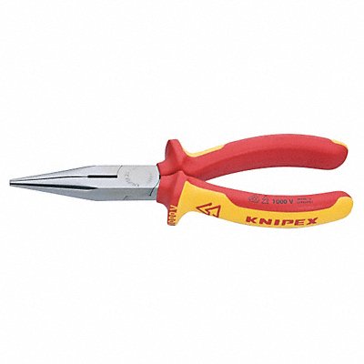 Needle Nose Plier 6-1/4 L Serrated