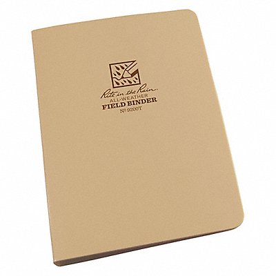 6-Ring Field Binder 1/2 Tan