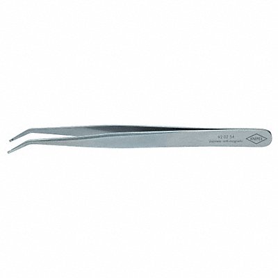 Tweezers Anti-Magnetic Angled 4-3/4 In